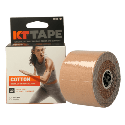 KT Tape Original precut 5 meter beige 20 Stuks - DrogistWereld