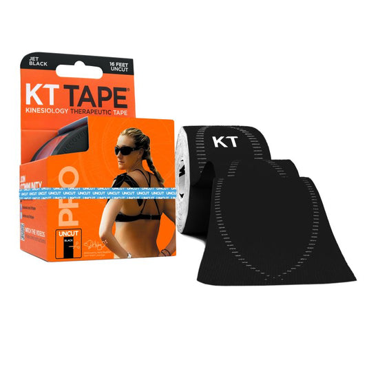 KT Tape Pro uncut tape roll 5 meter zwart 1 Stuks - DrogistWereld