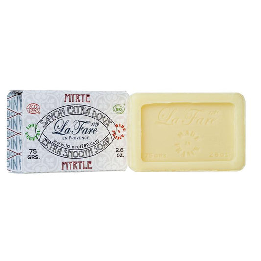 La Fare 1789 Zeep extra smooth myrte 75 Gram - DrogistWereld