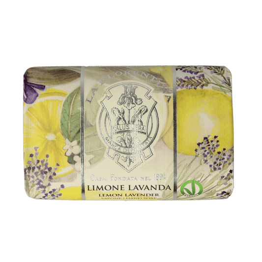 La Florentina Zeep citroen - lavendel 200 Gram - DrogistWereld