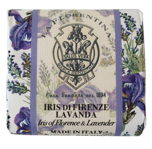 La Florentina Zeep florentijnse iris - lavendel 106 Gram - DrogistWereld