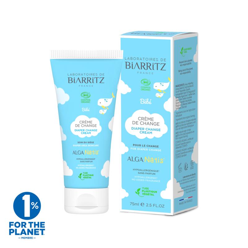 Lab De Biarritz Babycare diaper change cream 75 Milliliter - DrogistWereld