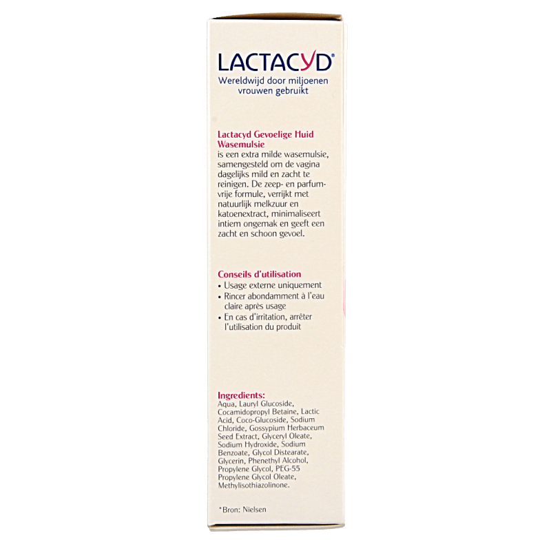 Lactacyd Wasemulsie gevoelige huid 200 Milliliter - DrogistWereld