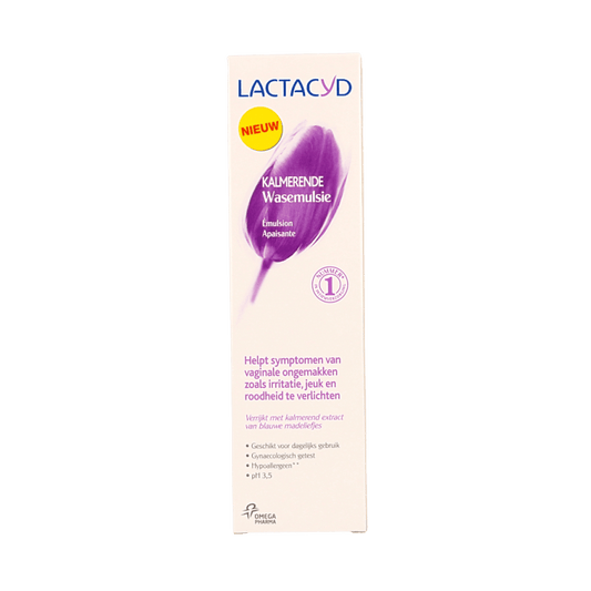 Lactacyd Wasemulsie kalmerend 250 Milliliter - DrogistWereld