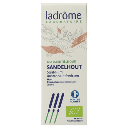Ladrome Sandelhout olie bio 5 Milliliter - DrogistWereld