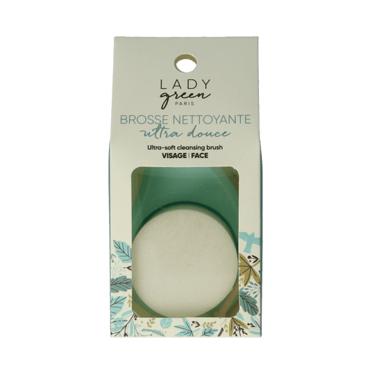Lady Green Ultra soft cleansing brush for face 1 Stuks - DrogistWereld