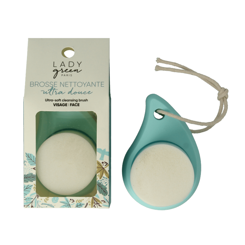 Lady Green Ultra soft cleansing brush for face 1 Stuks - DrogistWereld