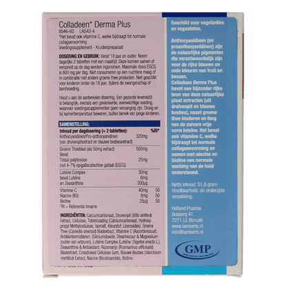 Lamberts Colladeen derma plus 60 Tabletten - DrogistWereld