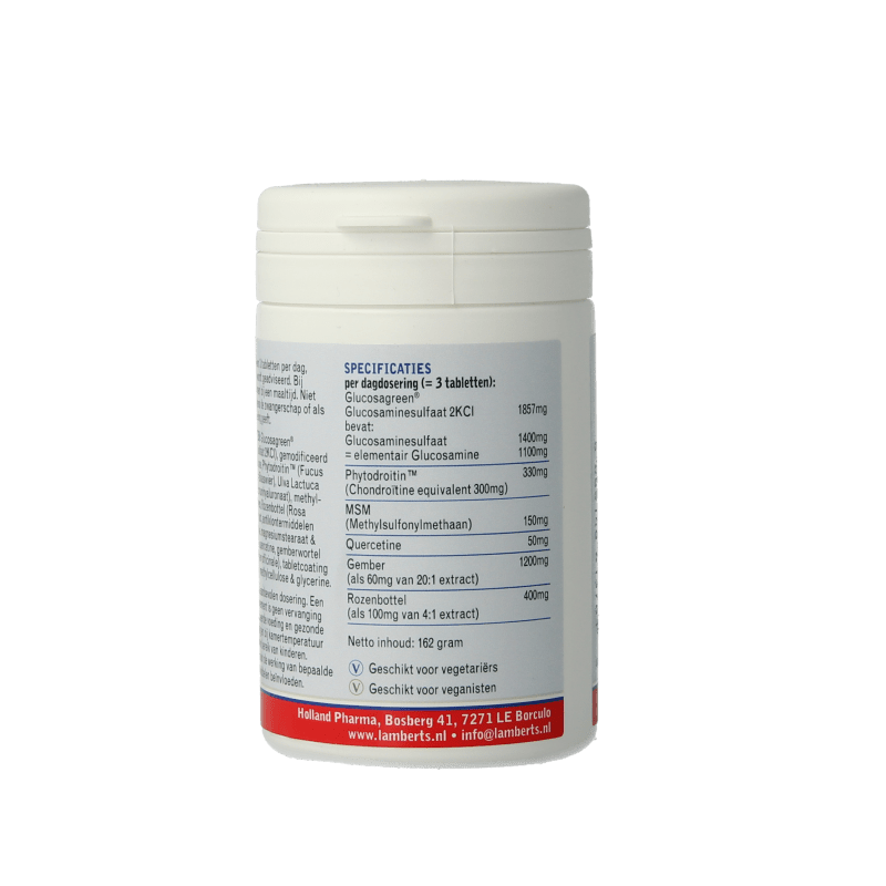 Lamberts Glucosamine compleet 120 Tabletten - DrogistWereld