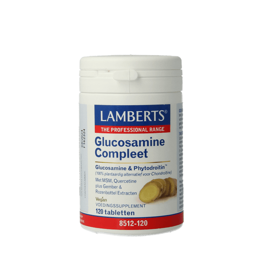 Lamberts Glucosamine compleet 120 Tabletten - DrogistWereld