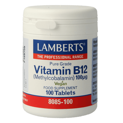 Lamberts Vitamine B12 100mcg 100 Tabletten - DrogistWereld