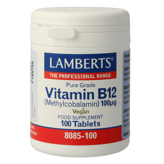 Lamberts Vitamine B12 100mcg 100 Tabletten - DrogistWereld