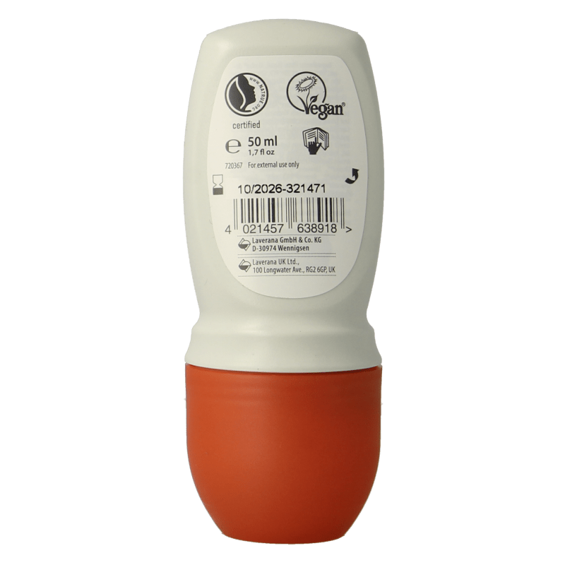 Lavera Deodorant roll - on natural & strong bio 50 Milliliter - DrogistWereld