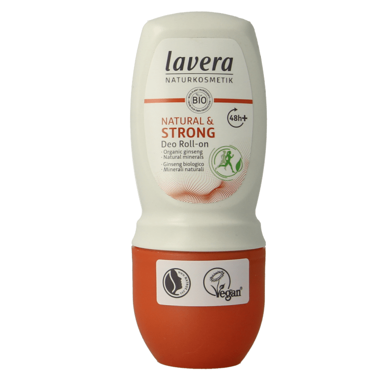 Lavera Deodorant roll - on natural & strong bio 50 Milliliter - DrogistWereld