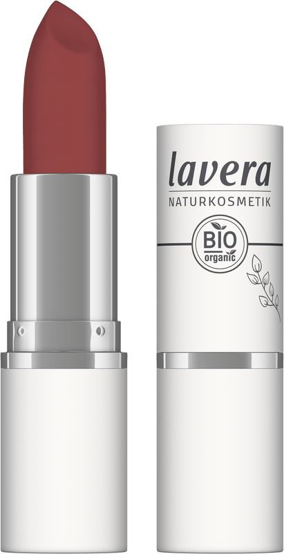 Lavera Lipstick velvet matt vivid red 04 bio 4.5 Gram - DrogistWereld