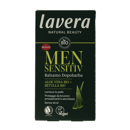 Lavera Men sensitiv aftershave balm bio 100 Milliliter - DrogistWereld