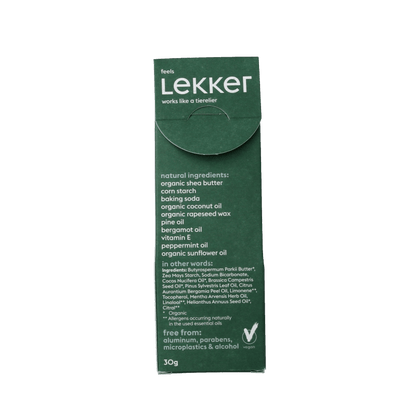 Lekker Company Deodorant woodland 30 Gram - DrogistWereld