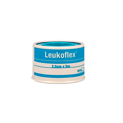 Leukoflex Hechtpleister 5m x 2.50cm 1 Stuks - DrogistWereld