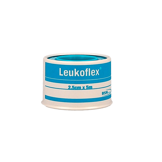 Leukoflex Hechtpleister 5m x 2.50cm 1 Stuks - DrogistWereld