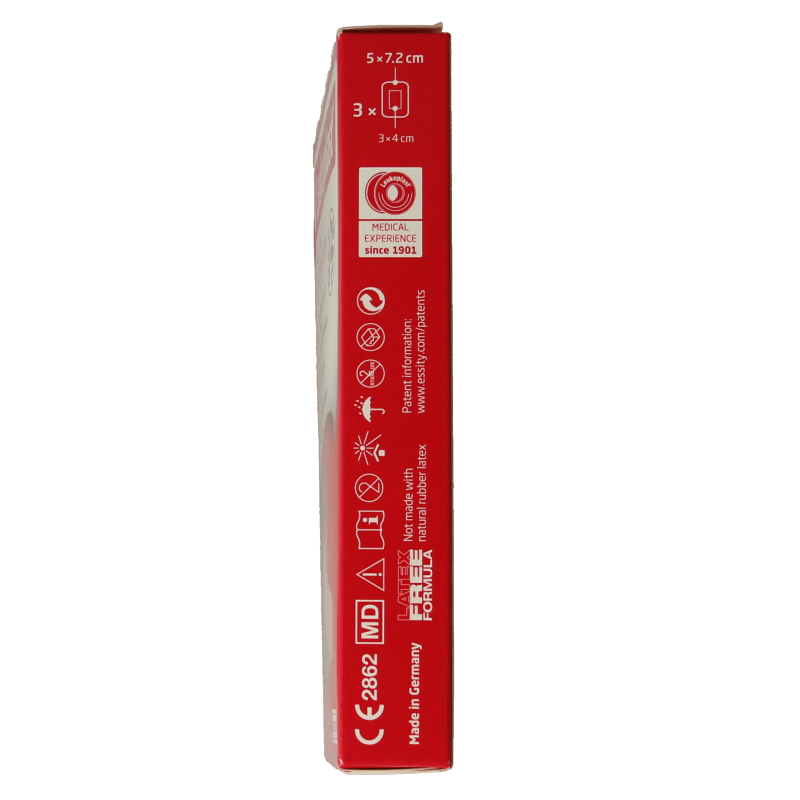 Leukomed Sorbact infection control 5 x 7.2cm 3 Stuks - DrogistWereld