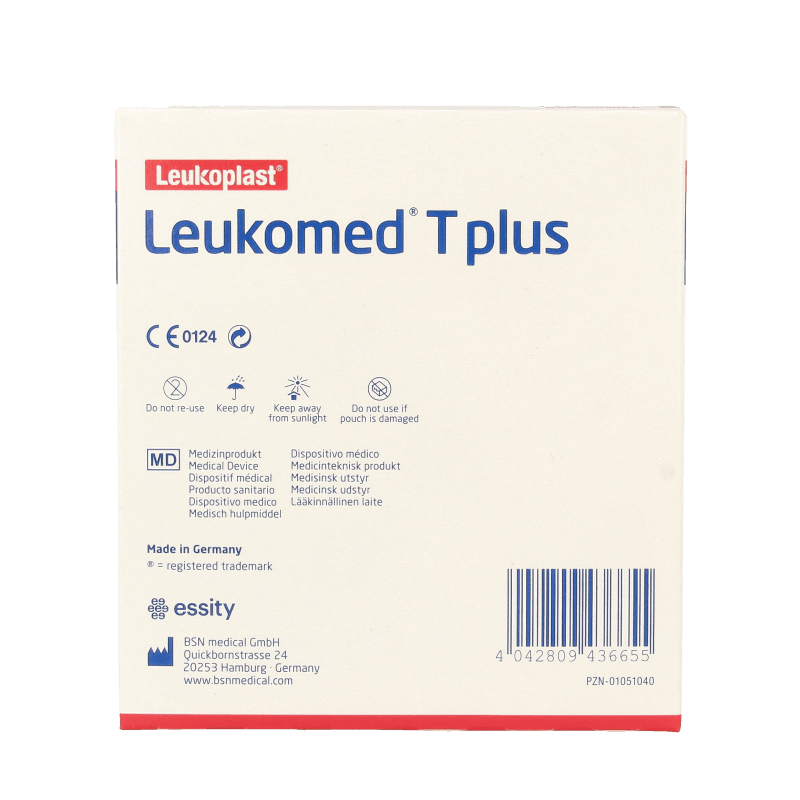 Leukomed Transparant wondverband T plus 7.2 x 5cm 50 Stuks - DrogistWereld