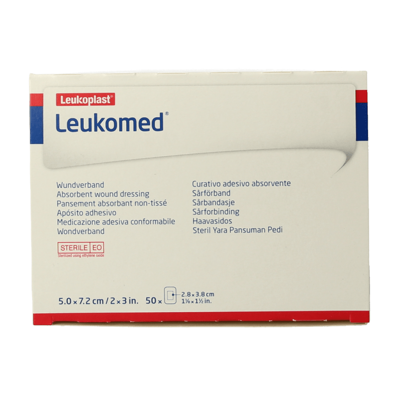 Leukomed Wondverband 7.2 x 5cm steriel 50 Stuks - DrogistWereld
