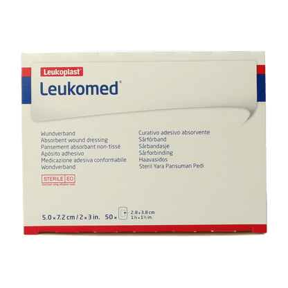 Leukomed Wondverband 7.2 x 5cm steriel 50 Stuks - DrogistWereld