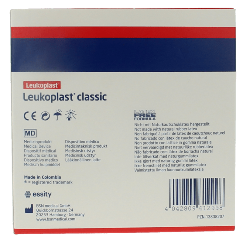 Leukoplast Classic 5m x 6cm 1 Stuks - DrogistWereld