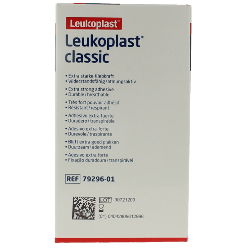 Leukoplast Classic 5m x 6cm 1 Stuks - DrogistWereld