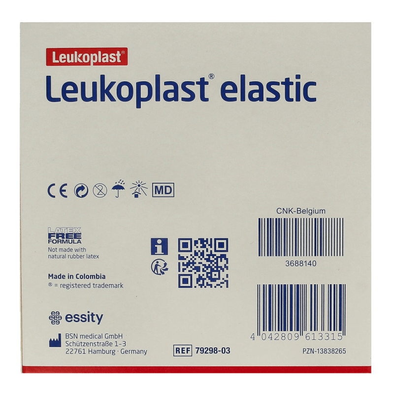 Leukoplast Elastic wondsnelverband 5m x 4cm 1 Stuks - DrogistWereld