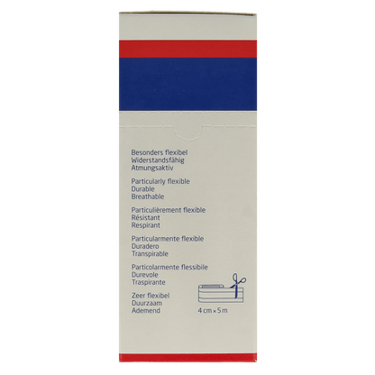 Leukoplast Elastic wondsnelverband 5m x 4cm 1 Stuks - DrogistWereld