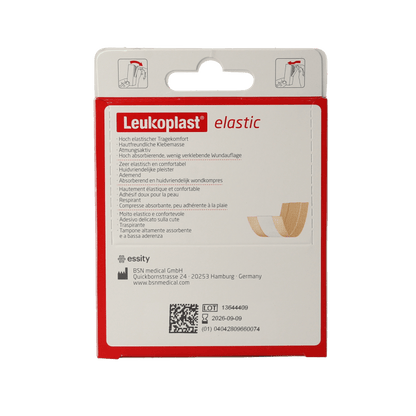 Leukoplast Pleister elastic 1m x 8cm 1 Rol - DrogistWereld