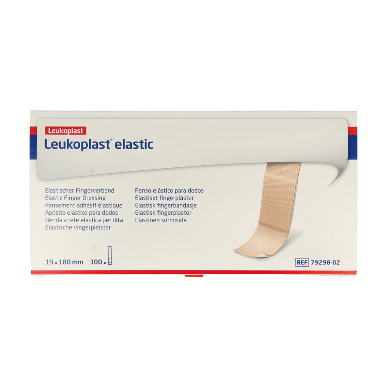 Leukoplast Vingerpleister elastic 100 Stuks - DrogistWereld