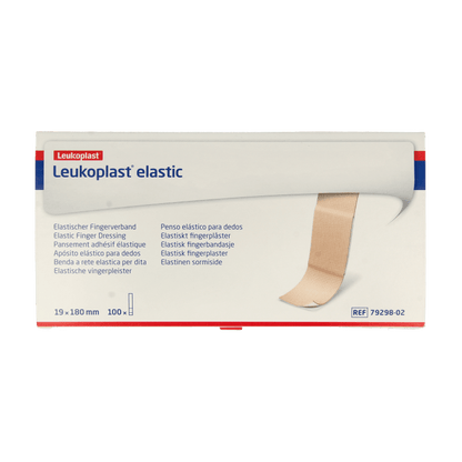 Leukoplast Vingerpleister elastic 100 Stuks - DrogistWereld