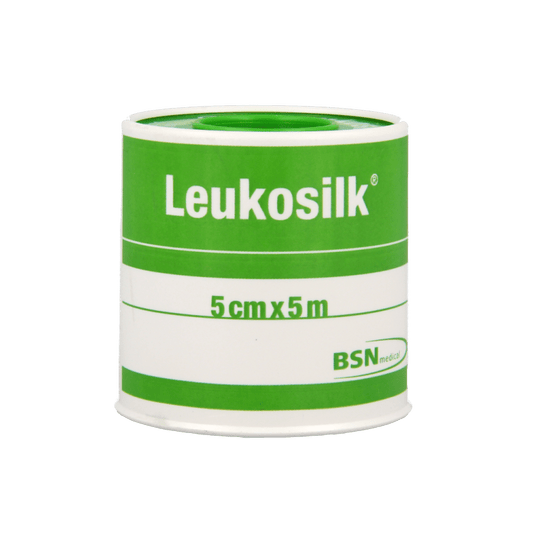 Leukosilk Hechtpleister 5m x 5cm 1024 1 Stuks - DrogistWereld