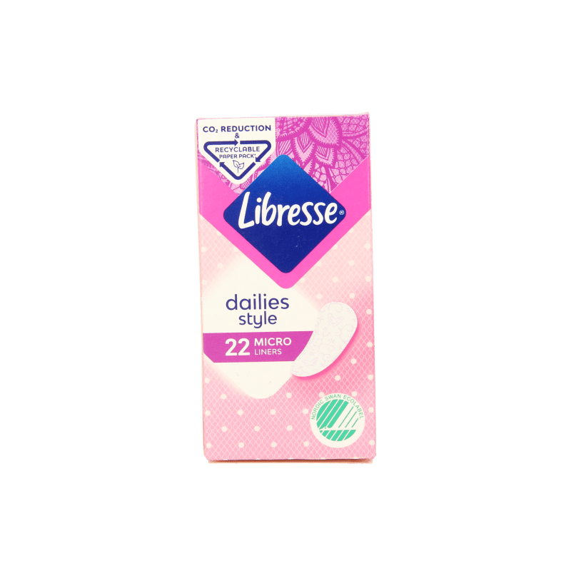 Libresse Inlegkruisjes micro 22 Stuks - DrogistWereld