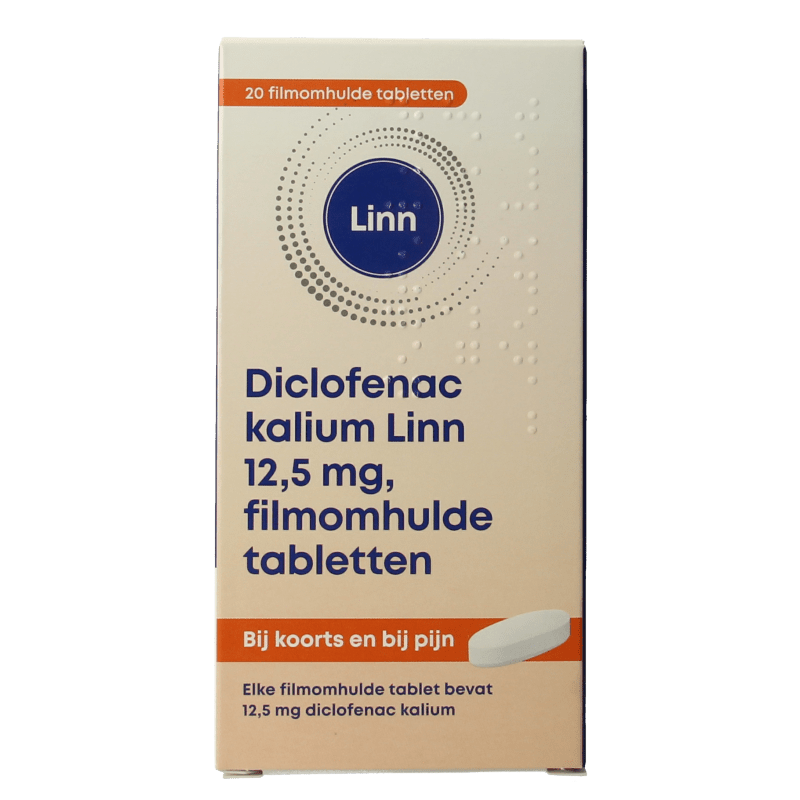 Linn Diclofenac 12.5mg 20 Stuks - DrogistWereld