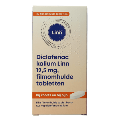 Linn Diclofenac 12.5mg 20 Stuks - DrogistWereld
