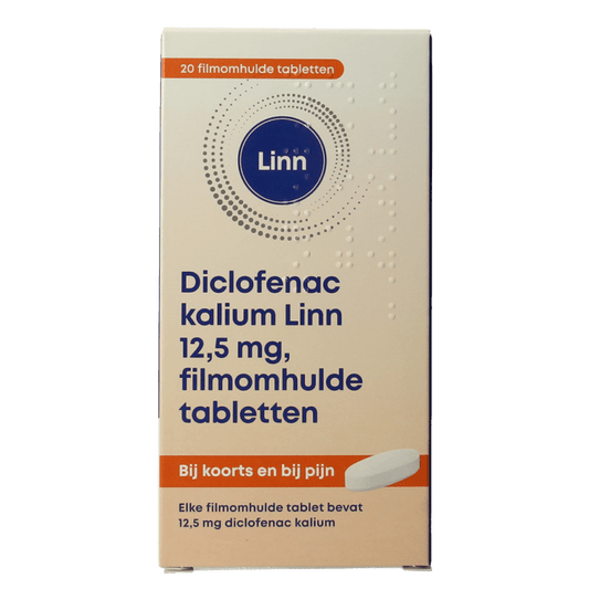 Linn Diclofenac 12.5mg 20 Stuks - DrogistWereld