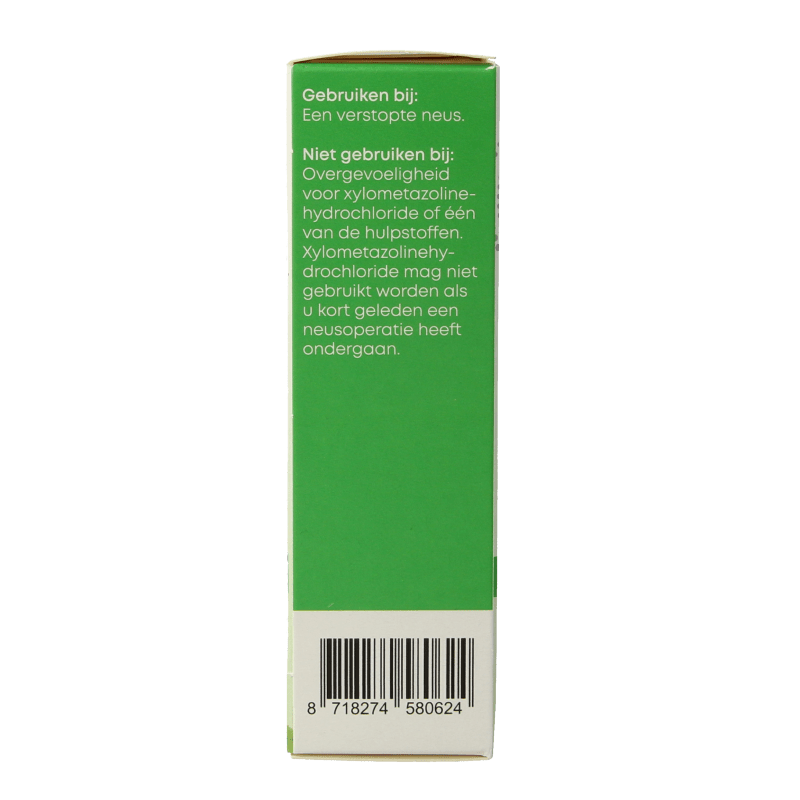 Linn Neusspray xylometazoline/menthol 1mg 10 Milliliter - DrogistWereld