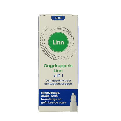 Linn Oogdruppels 5 - 1 euphrasia 10 Milliliter - DrogistWereld