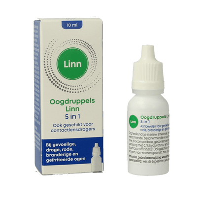 Linn Oogdruppels 5 - 1 euphrasia 10 Milliliter - DrogistWereld