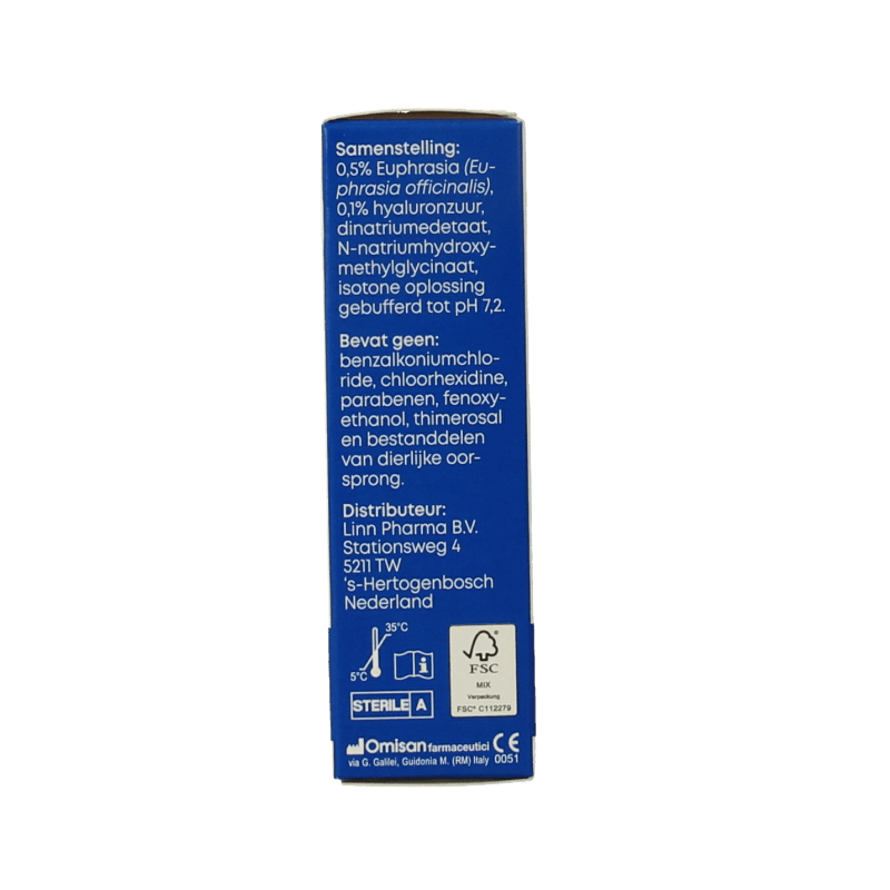 Linn Oogdruppels 5 - 1 euphrasia 10 Milliliter - DrogistWereld