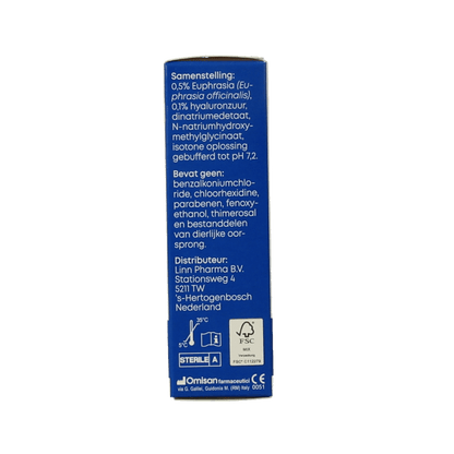 Linn Oogdruppels 5 - 1 euphrasia 10 Milliliter - DrogistWereld