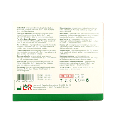 Lomatuell H gaasverband 10cm x 10cm 10 Stuks - DrogistWereld
