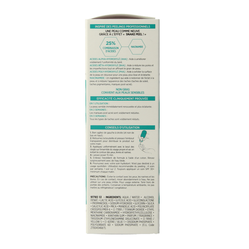 L'Oreal Paris Bright reveal dark spot exfoli 25 Milliliter - DrogistWereld