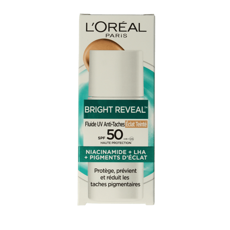 L'Oréal Paris Bright reveal tinted fluid medium 50 Milliliter - DrogistWereld