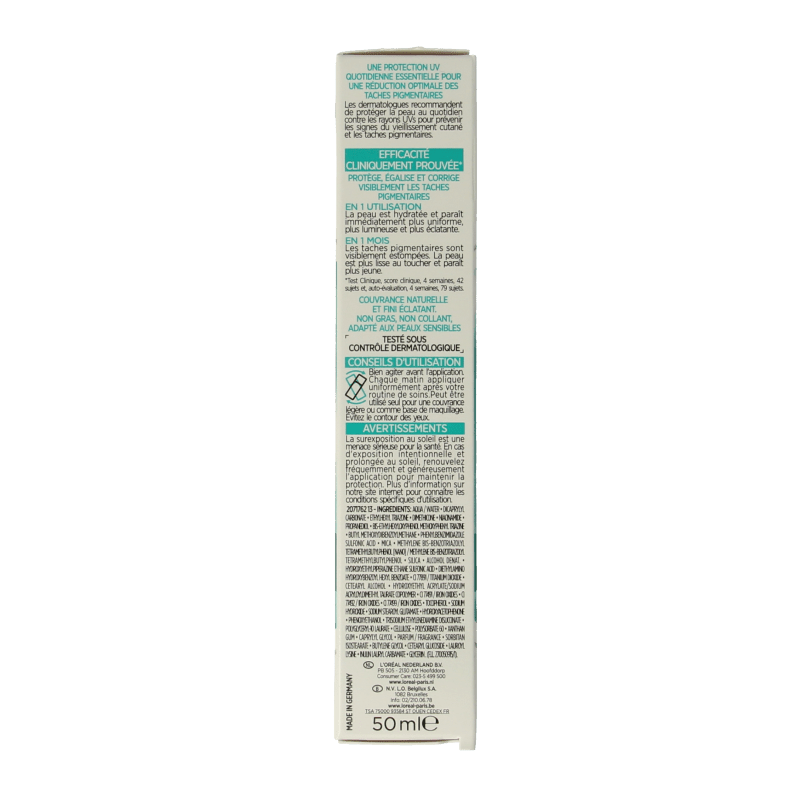 L'Oréal Paris Bright reveal tinted fluid medium 50 Milliliter - DrogistWereld