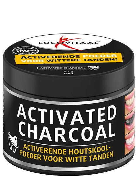 Lucovitaal Activated charcoal 50 Gram - DrogistWereld