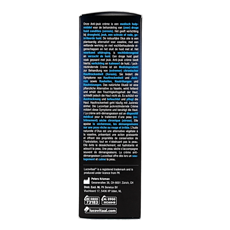 Lucovitaal Anti jeuk creme 50 Milliliter - DrogistWereld
